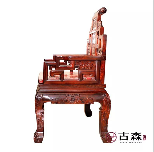 古森紅木闊葉黃檀家具細節(jié)圖